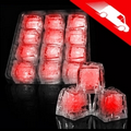 LED Ice Cubes 12 Count Red